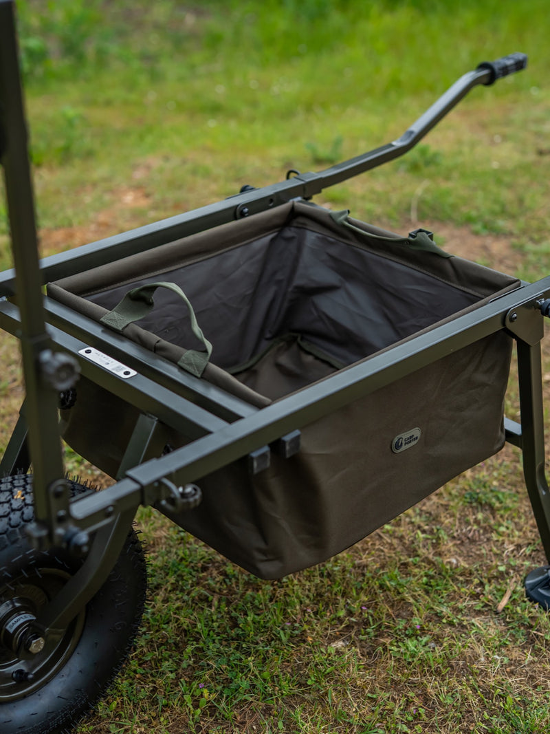 Load image into Gallery viewer, Carp Porter - Stealth Drop-In Barrow Bag Green
