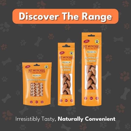 Pet Munchies Buffalo Large 90gm