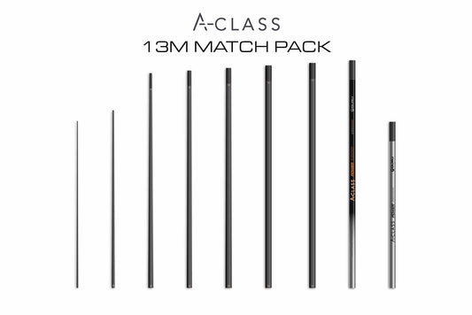 Tackle Guru - A-CLASS 13.0m Pole - Match Pack