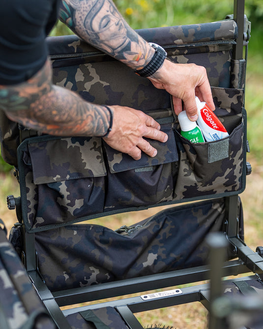 Carp Porter - H Frame Multi Pocket Dark Kamo