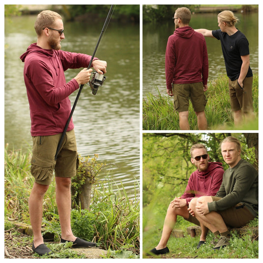 Korda - Lightweight Hoodie | Burgundy S