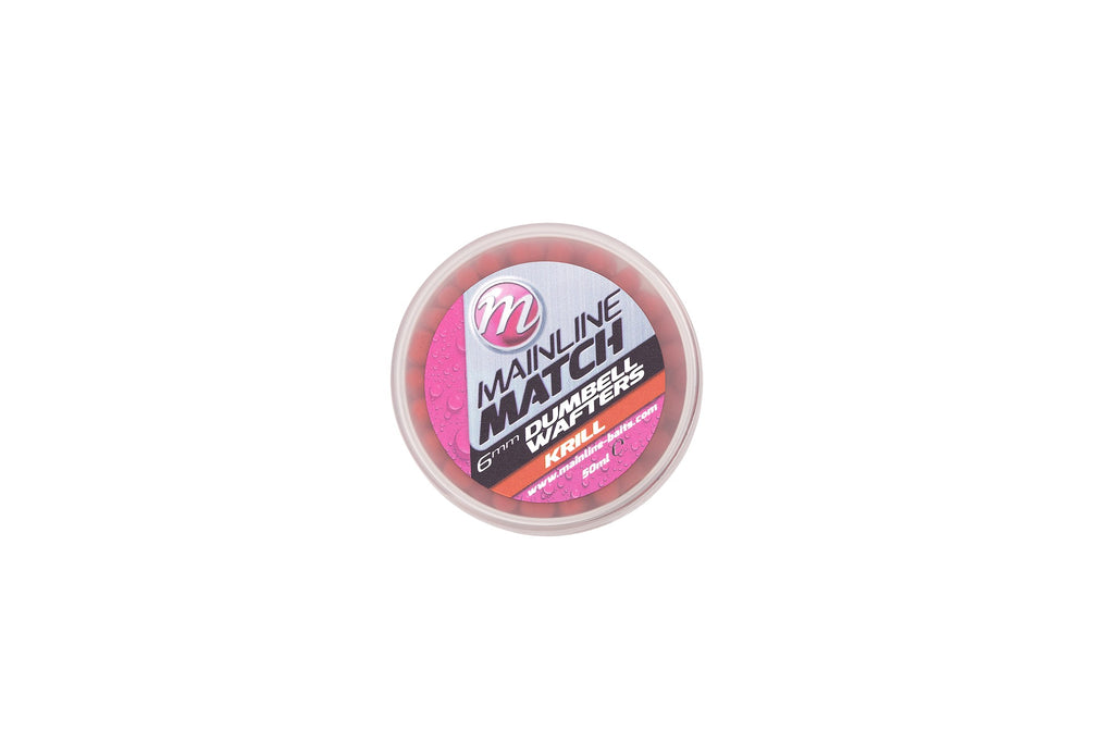 Match Dumbell Wafters Red Krill - 6mm