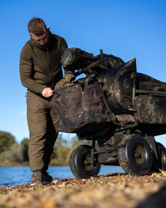 Carp Porter - Handle Bar Bag Dark Kamo