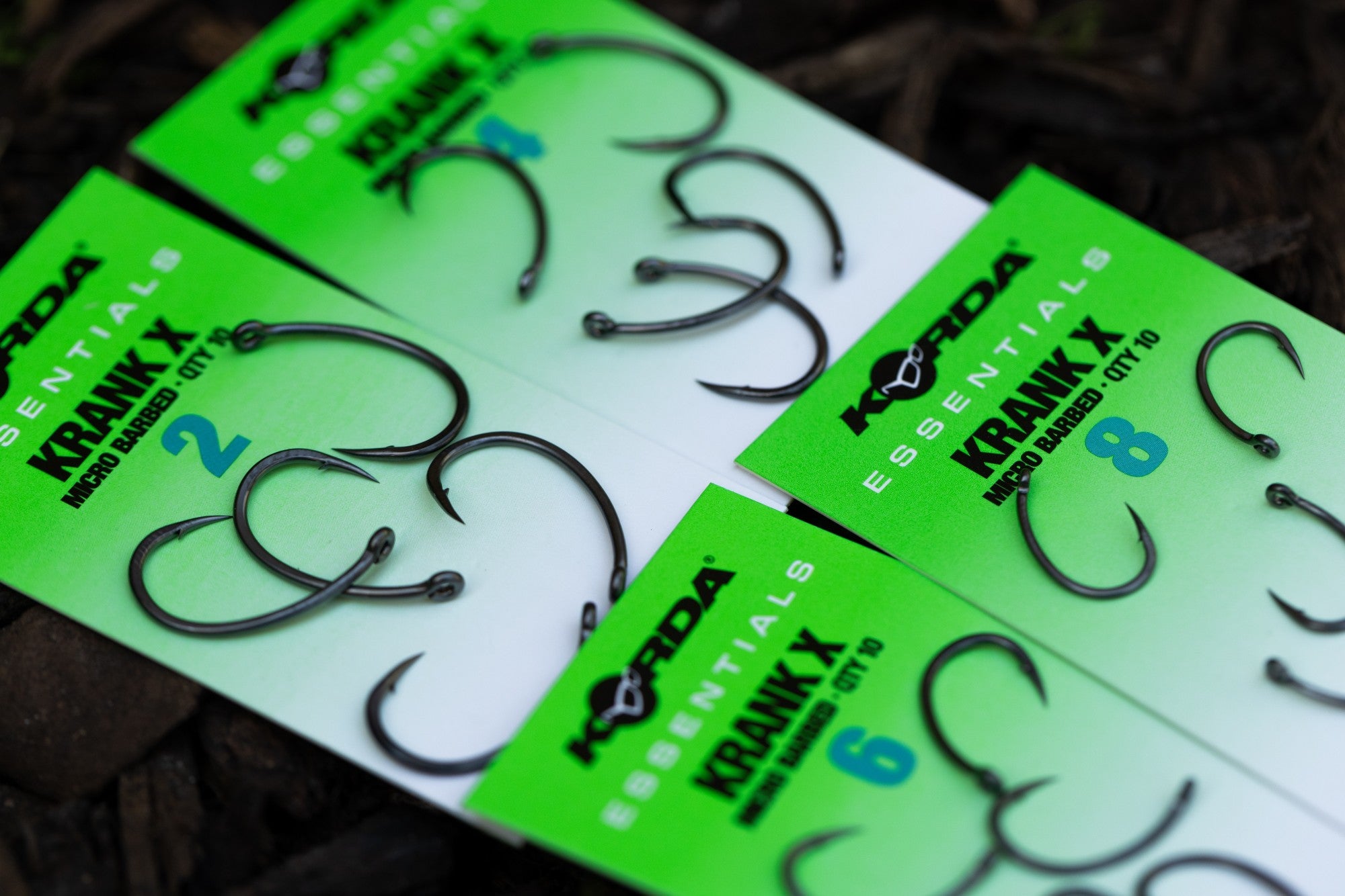 Korda Essentials Krank X Hooks