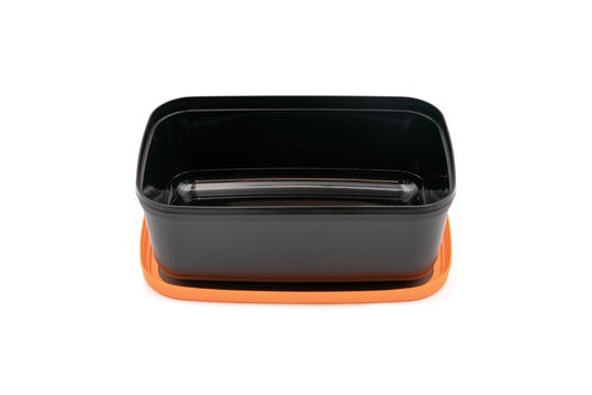 Tackle Guru - Bait Box Solid Lid 5.3 Pint Orange