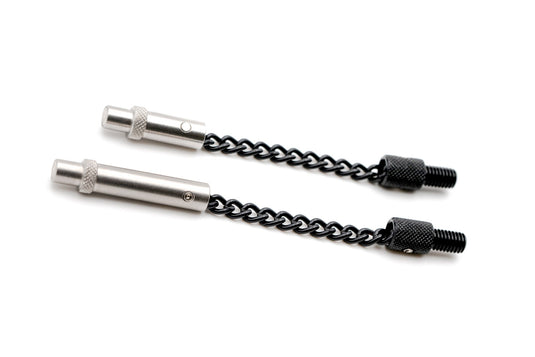 Korda - Black Stainless Chain with Adaptor Short