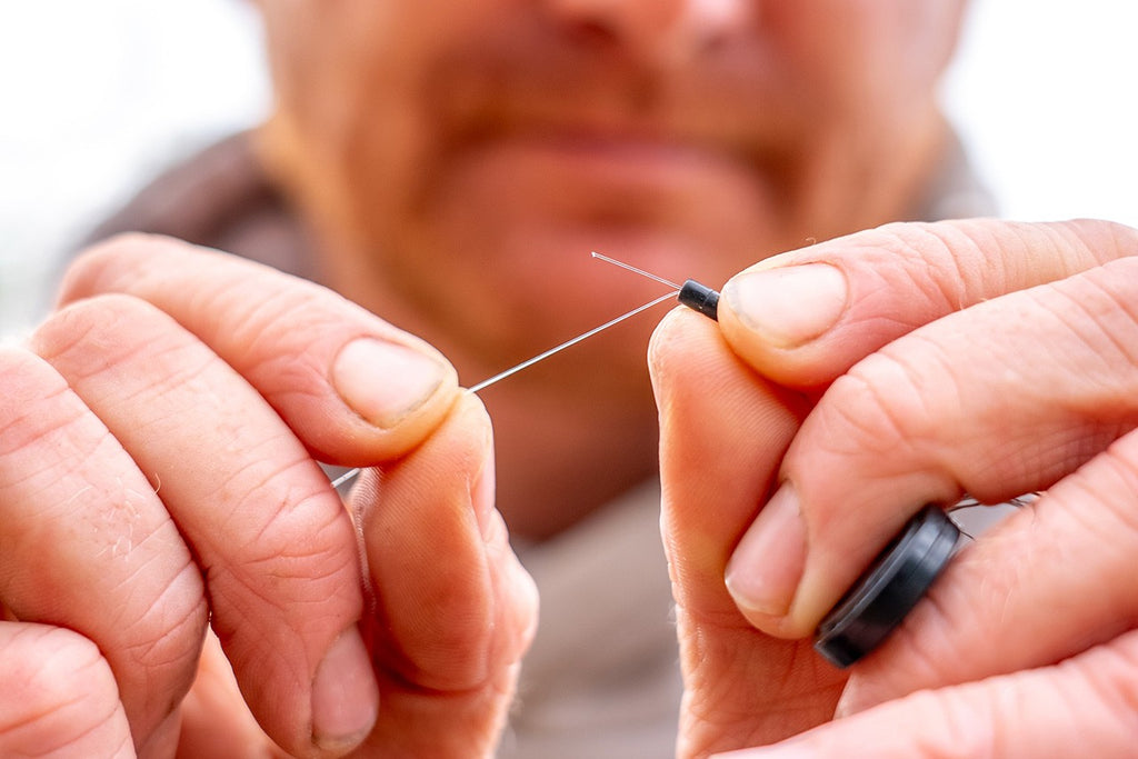 Tackle Guru - Super Tight Line Stops Squared Black | Medium