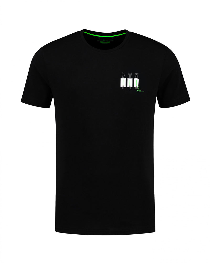 Load image into Gallery viewer, Korda - Bobbin Tee Black L
