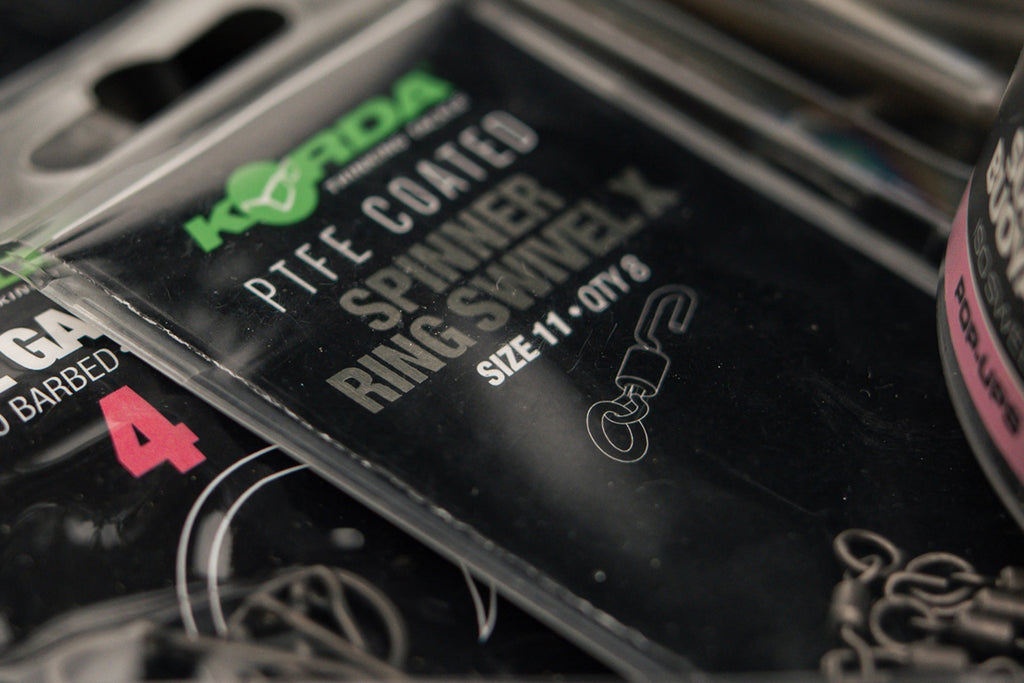 Korda - PTFE Spinner Ring Swivel X | Size 11