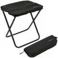 Angling Pursuits Stool - Quick Folding Compact Outdoor Stool In Black