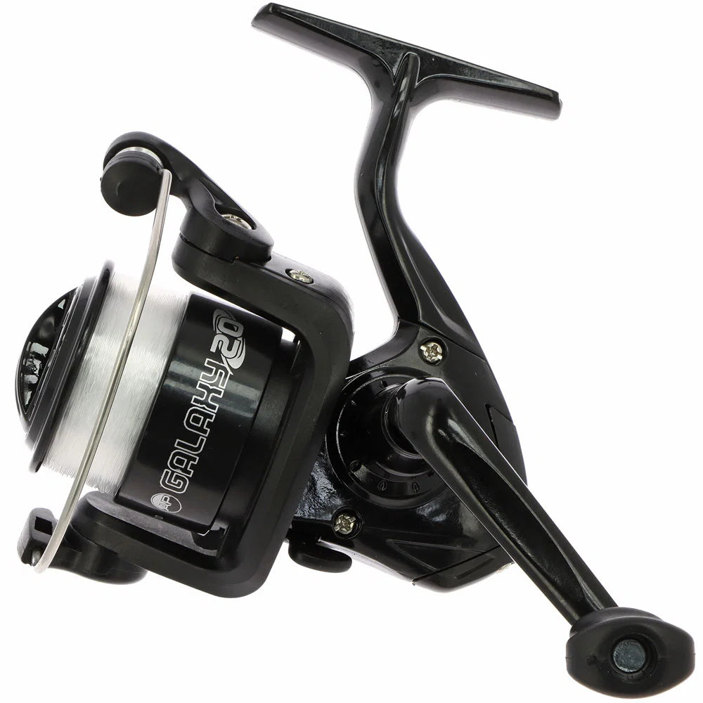 Angling Pursuits Galaxy 20 - 1BB Fishing Reel with 8lb Line (Black)