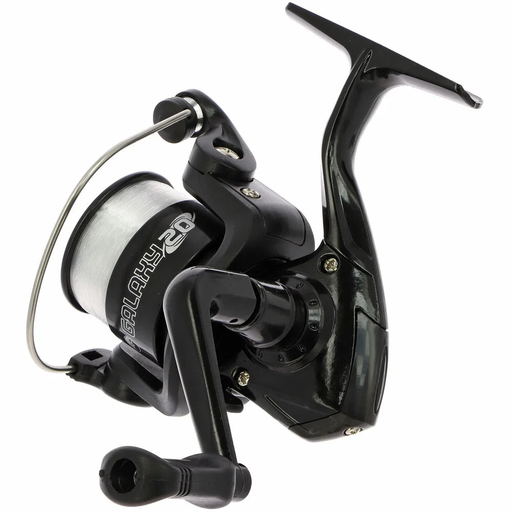 Angling Pursuits Galaxy 20 - 1BB Fishing Reel with 8lb Line (Black)