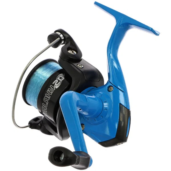 Angling Pursuits Galaxy 20 - 1BB Fishing Reel with 8lb Line (Black / Blue)