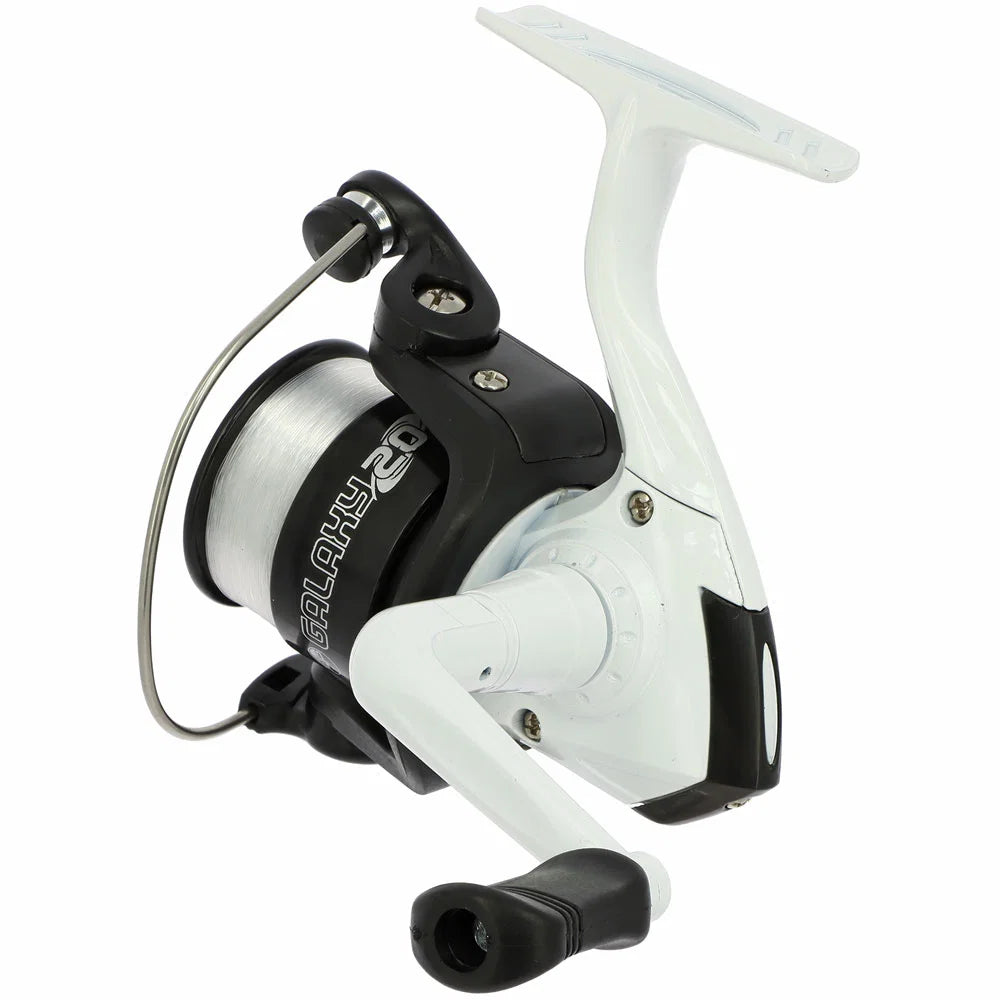 Angling Pursuits Galaxy 20 - 1BB Fishing Reel with 8lb Line (Black / White)