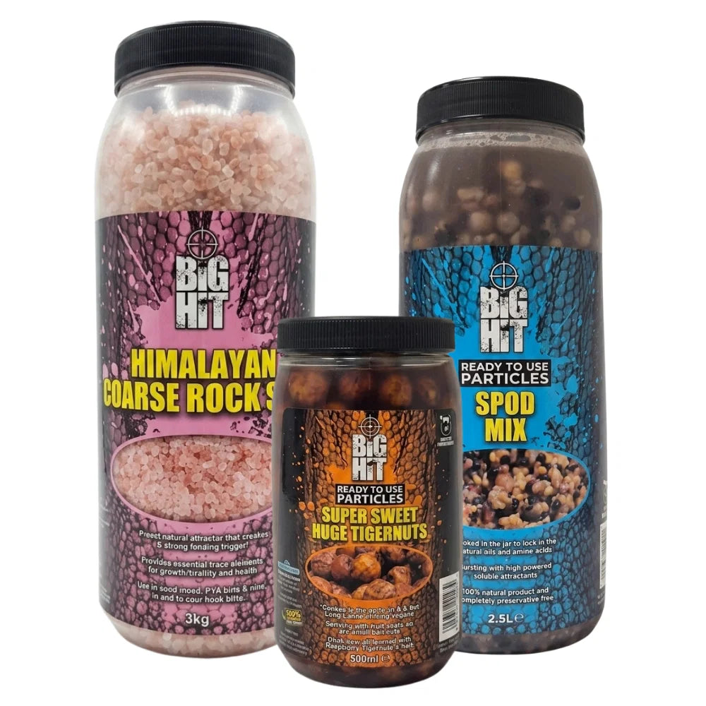 Crafty Catcher Big Hit Prepared Particle Jars Himalayan Course Rock Salt 3KG