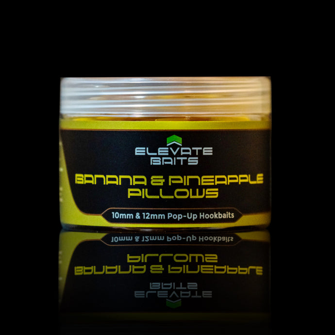 Elevate Baits - Banana & Pineapple pillows 10mm & 12mm Pop Up Pillows
