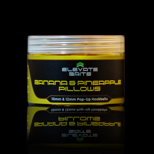 Elevate Baits - Banana & Pineapple pillows 10mm & 12mm Pop Up Pillows
