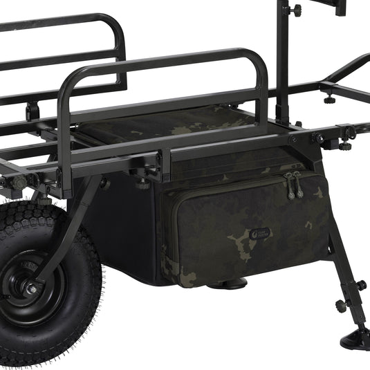 Carp Porter - Deluxe Drop-In Barrow Bag Dark Kamo