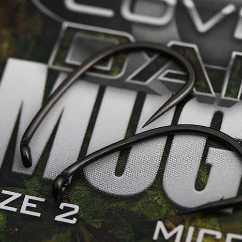 GARDNER TACKLE - COVERT DARK MUGGA HOOKS BARBLESS SIZE 4