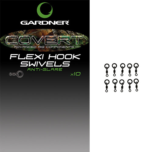 Load image into Gallery viewer, Covert Flexi Hook Swivels
