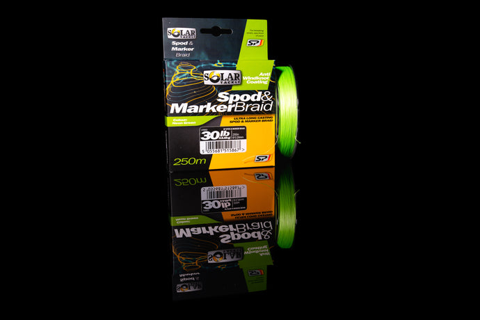SOLAR TACKLE SP SPOD & MARKER BRAID 20lb, 250m SPOOL (0.19mm diameter)
