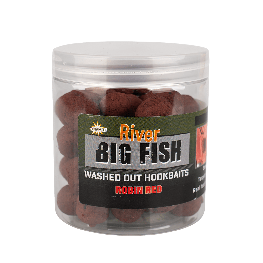 Big Fish River Washed Out Barbel Hookbaits Robin Red