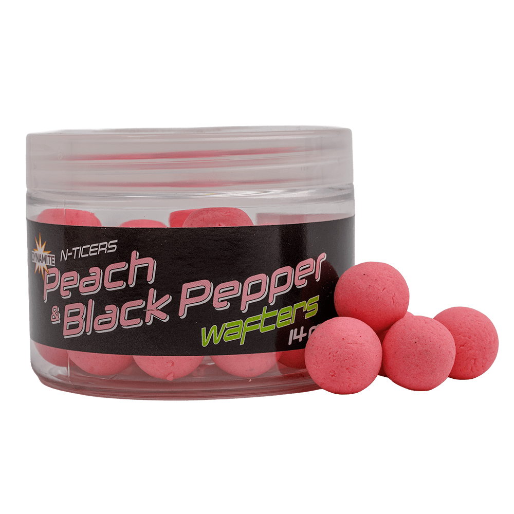 Dynamite Baits N-Ticers Peach & Black Pepper Wafters