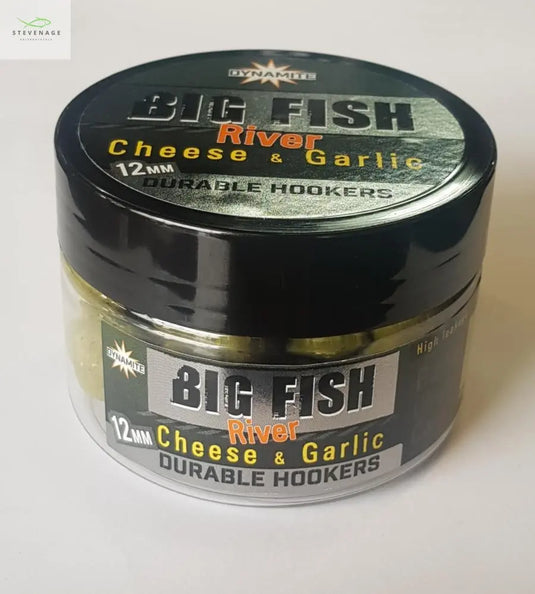 Dynamite Baits Big Fish River Durable Hooker – Cheese & Garlic 12mm DYNAMITE BAITS