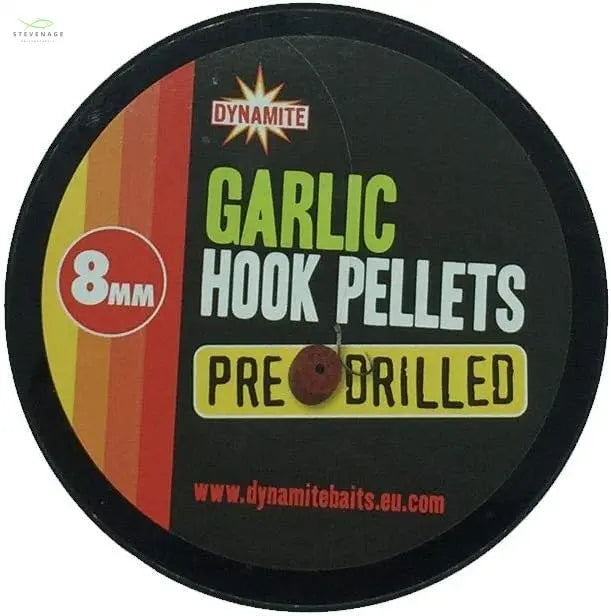 Dynamite Baits Pre Drilled Pellets Garlic Hook 8 mm DYNAMITE BAITS