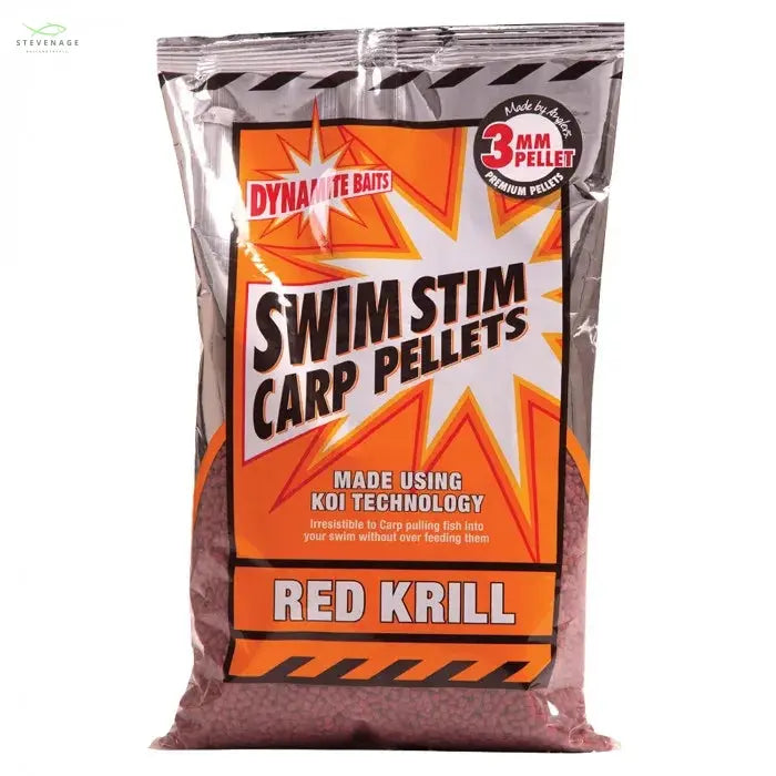 Load image into Gallery viewer, Dynamite Baits Swim Stim Red Krill Carp Pellets DYNAMITE BAITS
