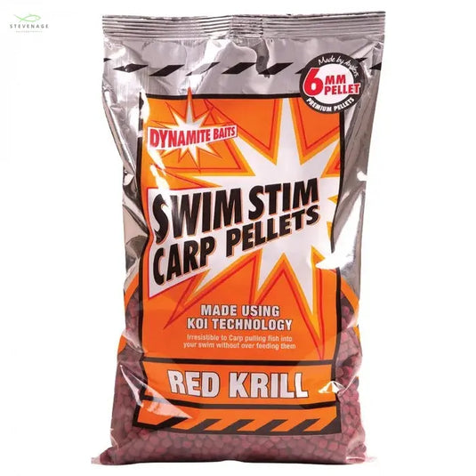 Dynamite Baits Swim Stim Red Krill Carp Pellets DYNAMITE BAITS