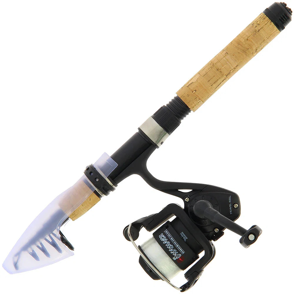 NGT Onamazu Telescopic Combo - Mini 5ft Travel Telescopic Rod & Reel (Carbon)