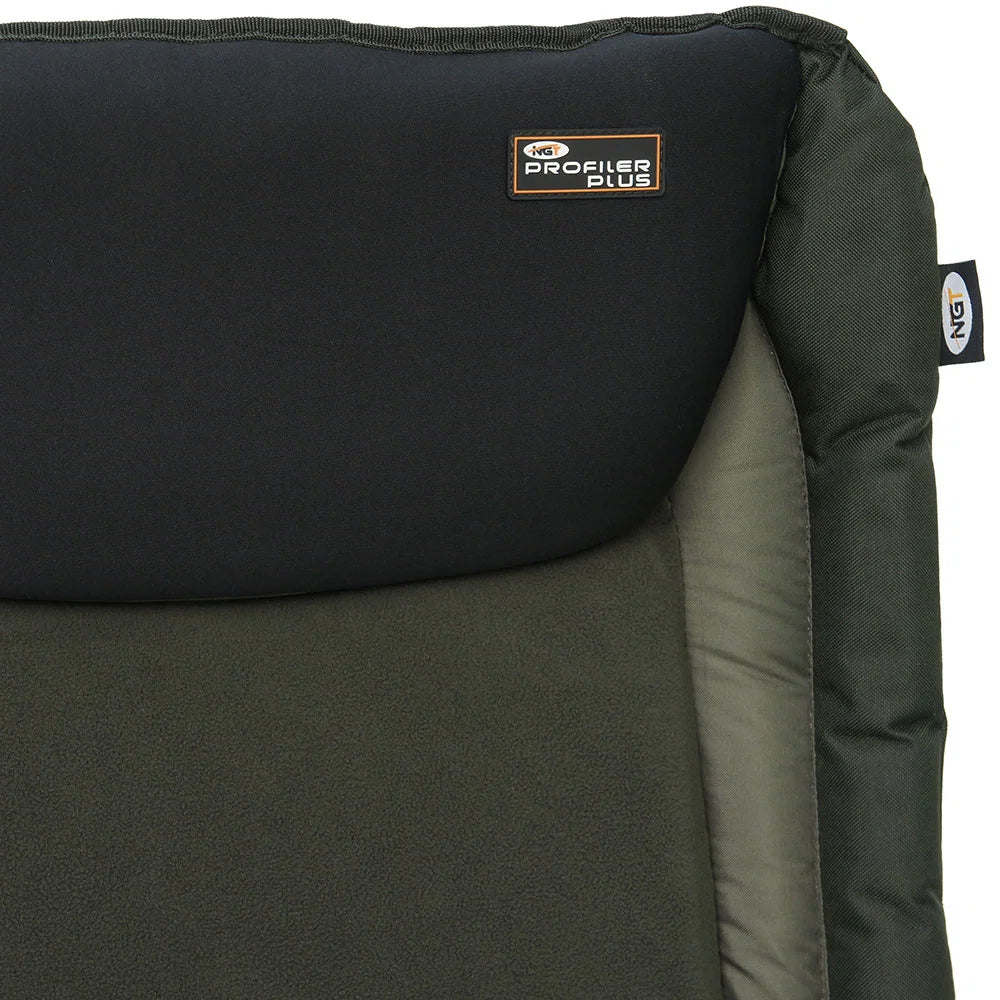 NGT Profiler Chair - Recliner System, Adjustable Legs, Fleece Lined with Arm Rests