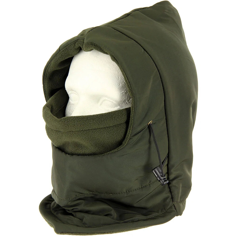 NGT DLX Snood - Fleece Lined Water and Wind Proof Deluxe Snood with Face Guard