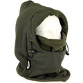 NGT DLX Snood - Fleece Lined Water and Wind Proof Deluxe Snood with Face Guard