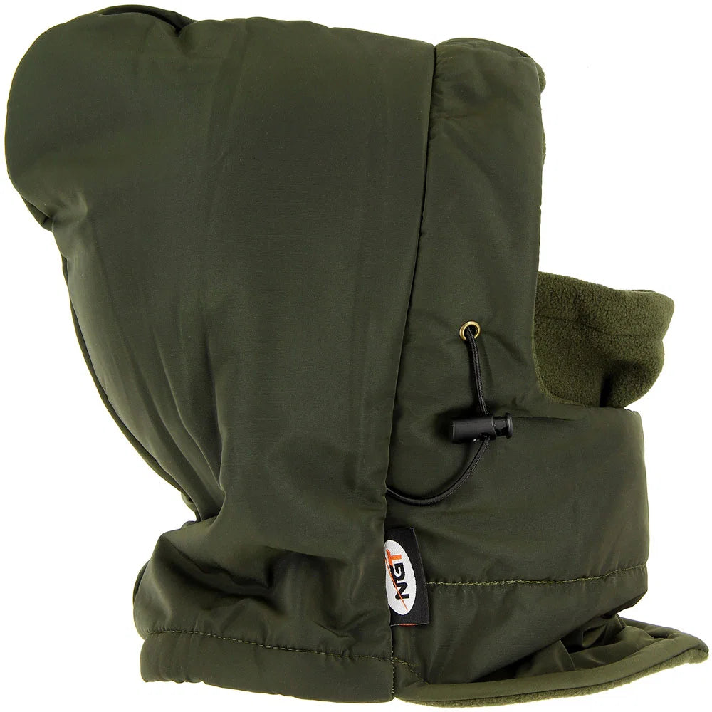 NGT DLX Snood - Fleece Lined Water and Wind Proof Deluxe Snood with Face Guard