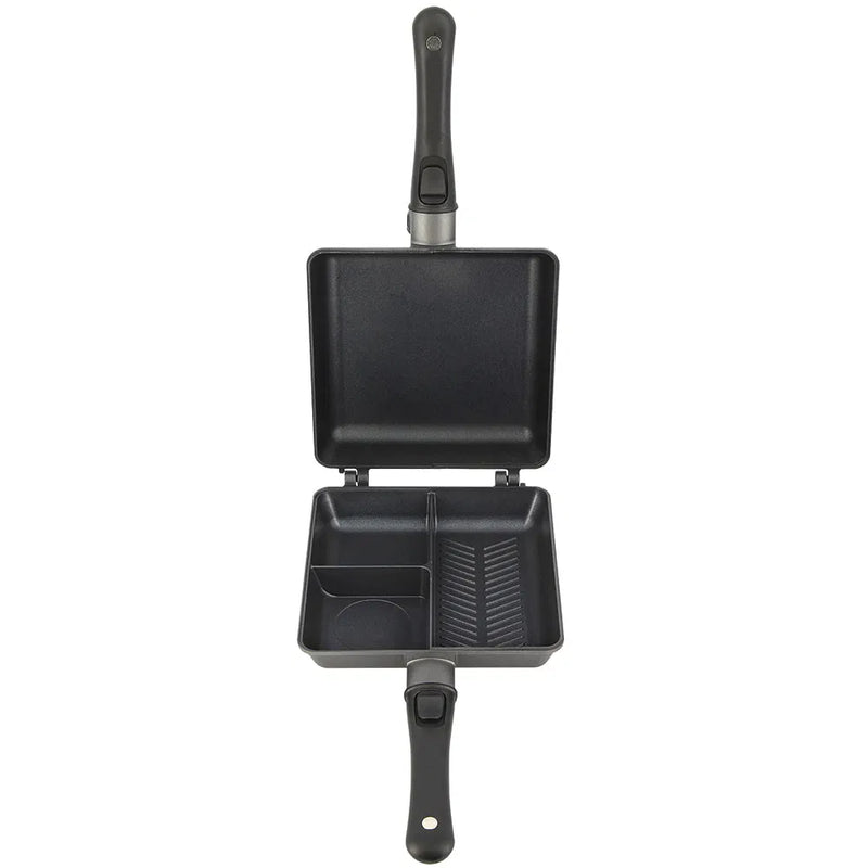 Load image into Gallery viewer, NGT Dynamic Grill - 3 Way Pan with Lid and Removeable Handles
