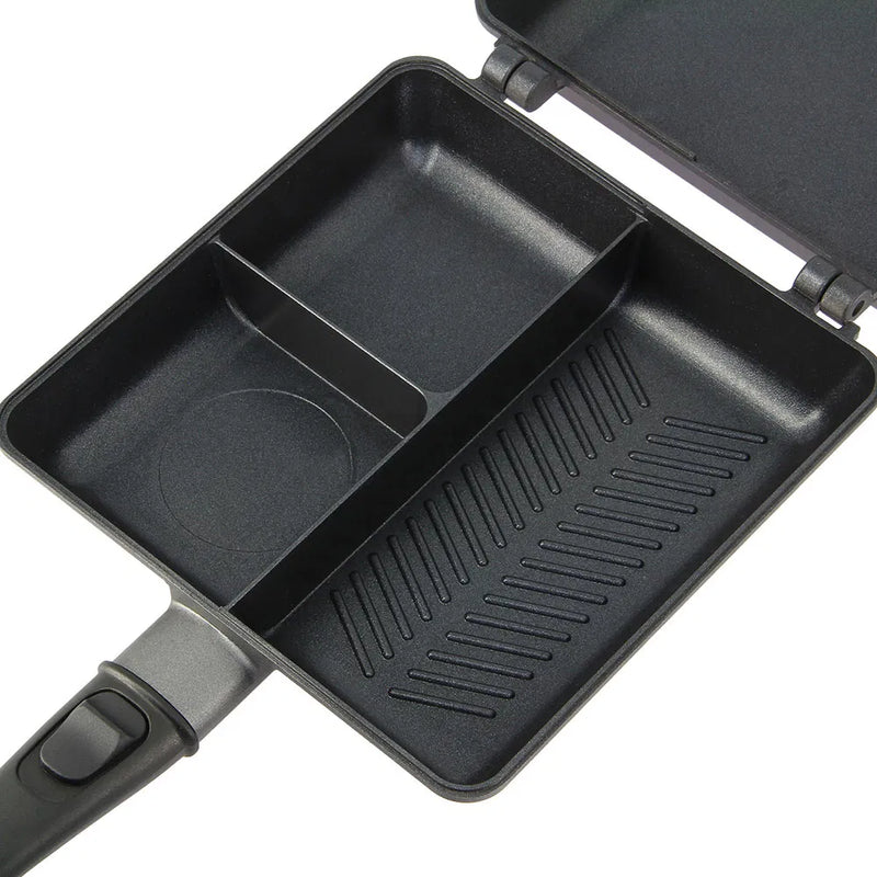 Load image into Gallery viewer, NGT Dynamic Grill - 3 Way Pan with Lid and Removeable Handles
