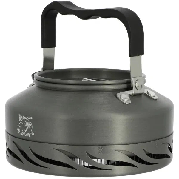 NGT Aluminium Outdoor Fast Burn Kettle - 0.80 litre Gun Metal