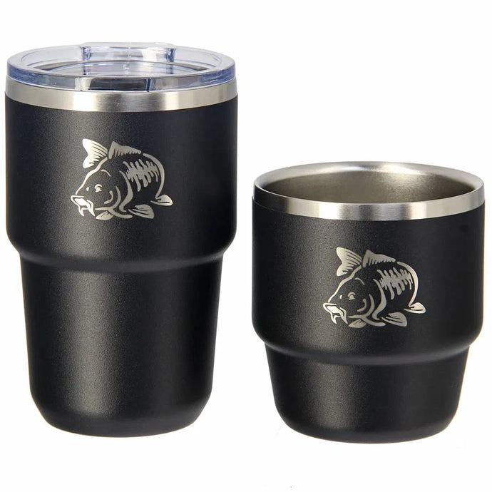 NGT Twin Mug Set - 304SS Stackable Outdoor Drink Set