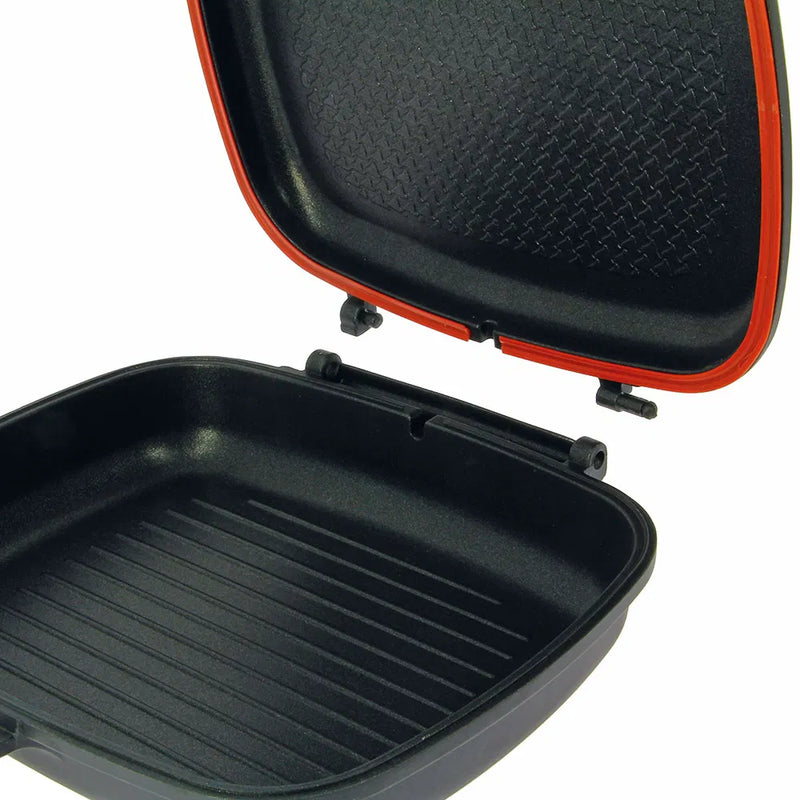 Load image into Gallery viewer, NGT Outdoor Double Grill Pan - Non Stick Die Cast Aluminium
