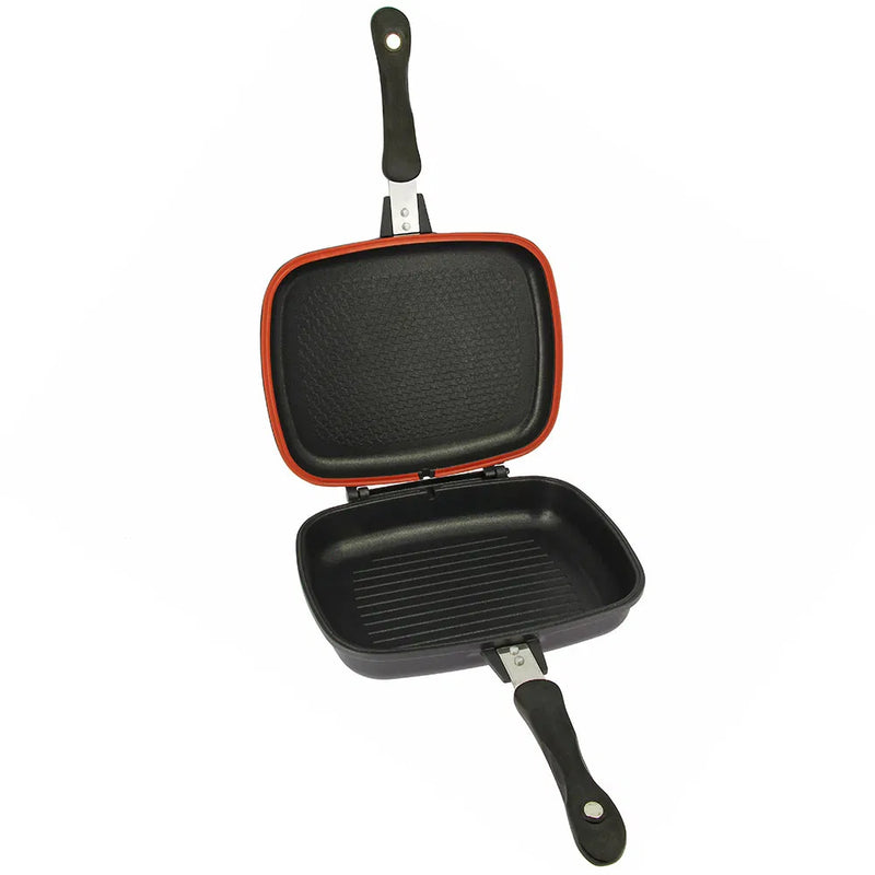 Load image into Gallery viewer, NGT Outdoor Double Grill Pan - Non Stick Die Cast Aluminium
