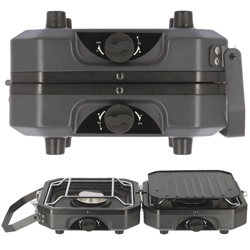 NGT XT Twin Stove - Twin Stove System with Griddle and Case