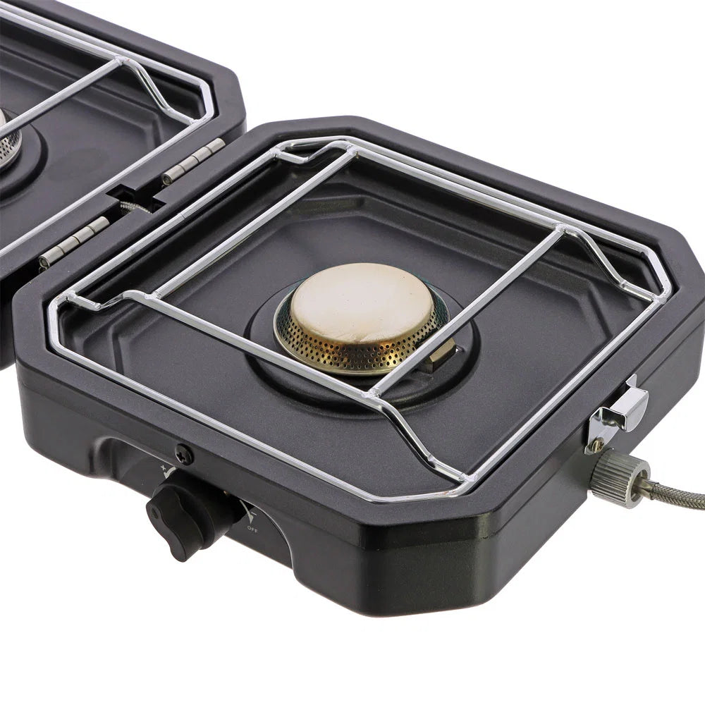 NGT XT Twin Stove - Twin Stove System with Griddle and Case