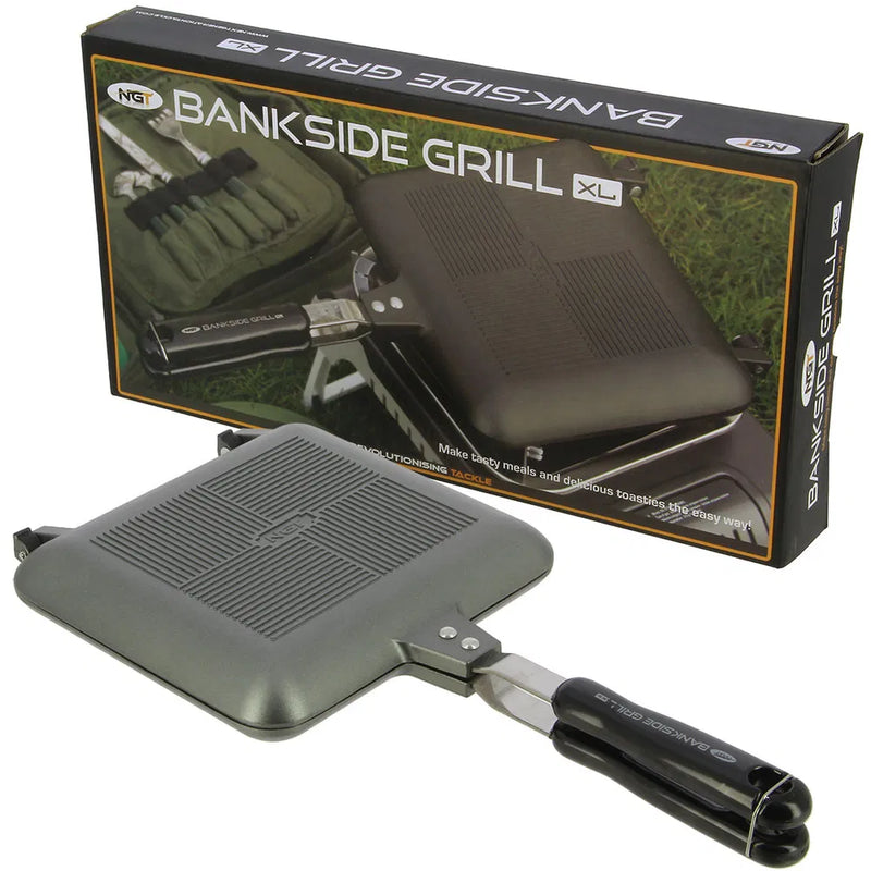 Load image into Gallery viewer, NGT Bankside Sandwich Toaster - Gun Metal (Large)
