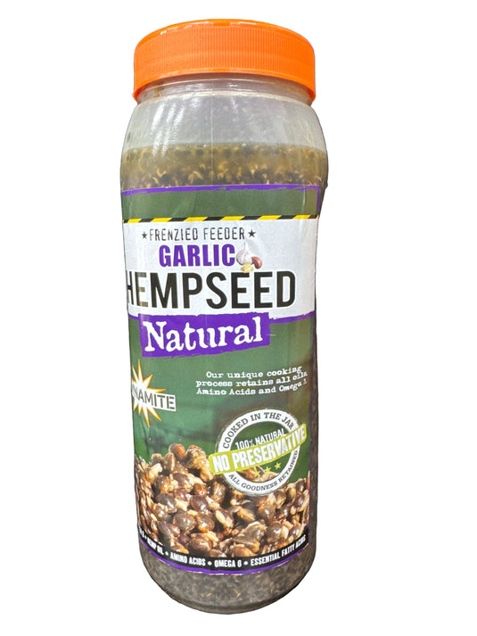 Dynamite Baits Garlic Frenzied Hempseed Jar 2.5L