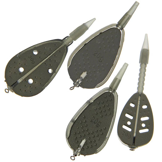 NGT Dynamic Method Feeder Set - 4 Deluxe 25g Feeders with Mould