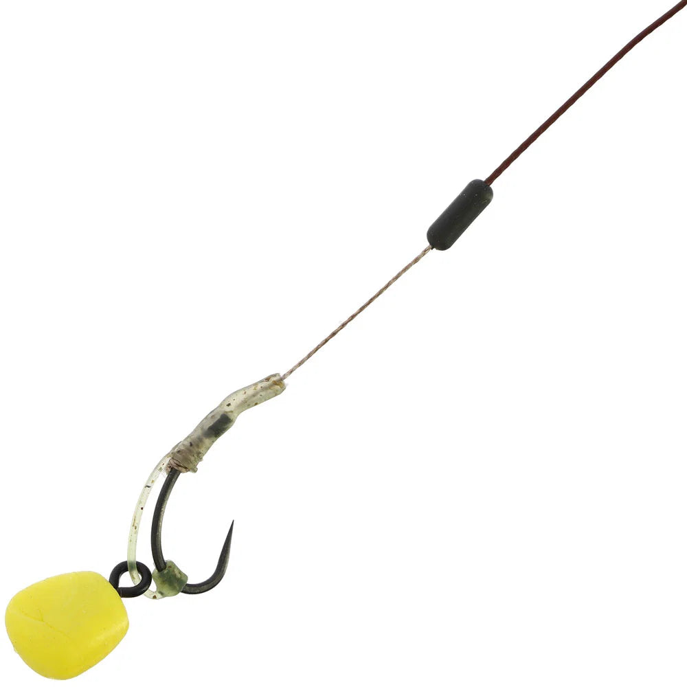 NGT Dynamic Twin Pack 'D RIG' Hair Rigs - Size 6 and 8 Barbless