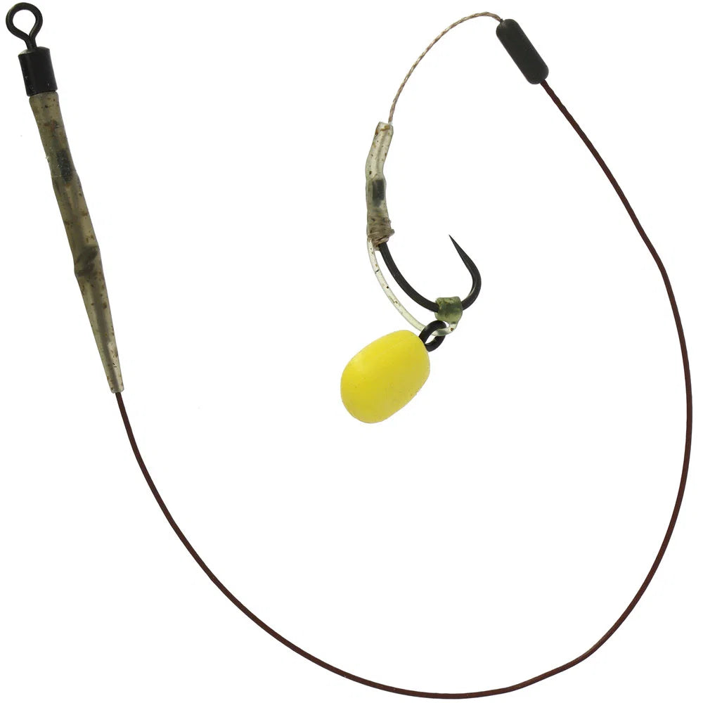 NGT Dynamic Twin Pack 'D RIG' Hair Rigs - Size 6 and 8 Barbless