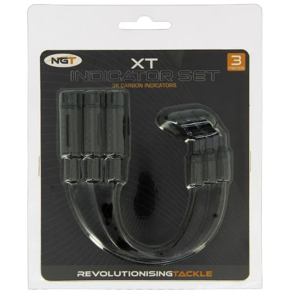 NGT XT 3PC Indicator Set - 3k Carbon Indicators